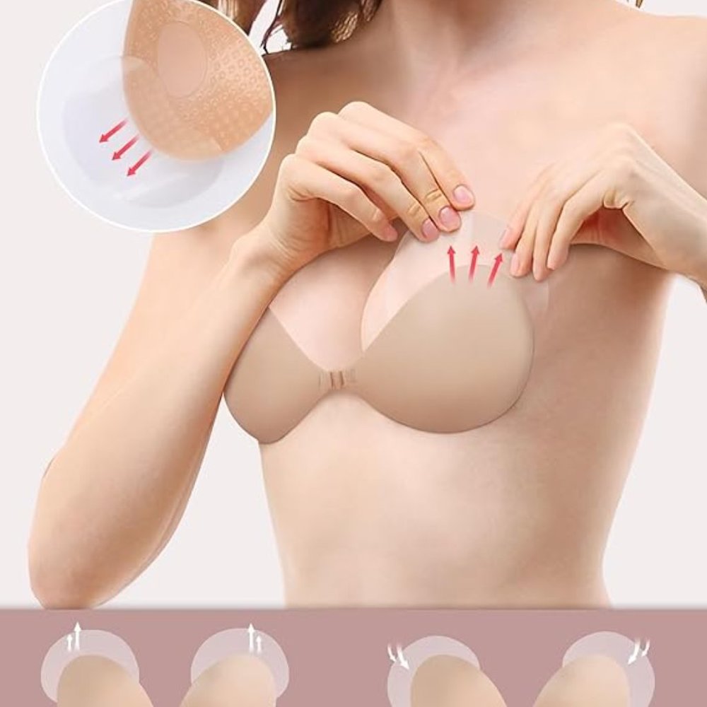 New Adhesive Push Up Bra 38B 38C 36D 36C - Picture 4 of 9